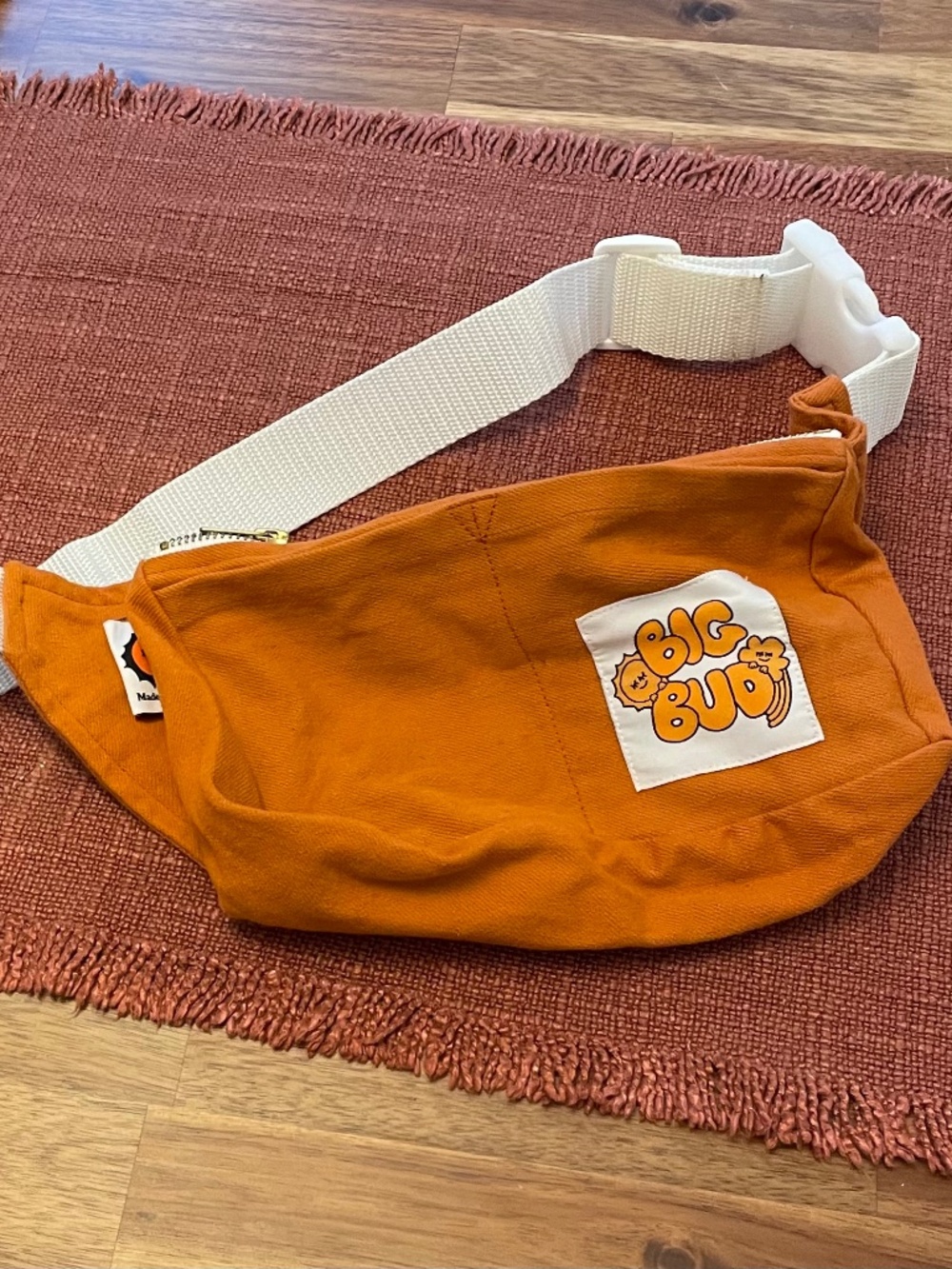 Big Bud Press Orange Fanny Pack